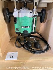 MaxSold Auction: Hitachi Green Plunge Router with Bits & Accessories - Oakville (Ontario, Canada) SELLER MANAGED Estate Sale Online Auction - Ballantry Road