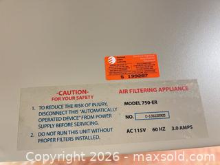 MaxSold Auction: JDS Tools 750-ER Ceiling Air Filtering Unit Beige/Tan - Oakville (Ontario, Canada) SELLER MANAGED Estate Sale Online Auction - Ballantry Road