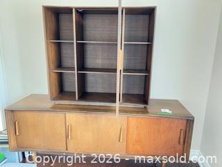 MaxSold Auction: Mid-Century Walnut Sideboard with Removable Hutch, - Oakville (Ontario, Canada) SELLER MANAGED Estate Sale Online Auction - Ballantry Road