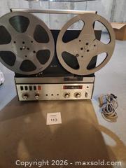 MaxSold Auction: ReVox Reel-to-Reel Tape Recorder 2000 Series - Oakville (Ontario, Canada) SELLER MANAGED Estate Sale Online Auction - Ballantry Road