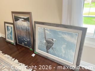 MaxSold Auction: Set of 3 Framed Nature Prints with Wildlife Subjects - Oakville (Ontario, Canada) SELLER MANAGED Estate Sale Online Auction - Ballantry Road