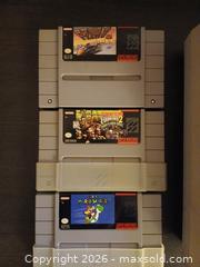 MaxSold Auction: Nintendo Super Nintendo Entertainment System (SNES) Original - Burnaby (British Columbia, Canada) SELLER MANAGED Estate Sale Online Auction - Edmonds Street (CONDO)