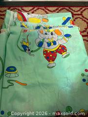 MaxSold Auction: Vintage Circus Clown Fabric 2+ metres  - Hamilton (Ontario, Canada) SELLER MANAGED Downsizing Online Auction - Kensington Avenue N