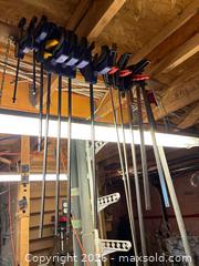 MaxSold Auction: Assorted Woodworking Clamps - Hamilton (Ontario, Canada) PARTNER MANAGED Estate Sale Online Auction - Crumlin Lane