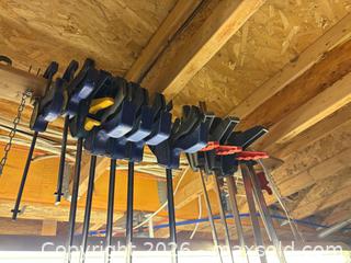 MaxSold Auction: Assorted Woodworking Clamps - Hamilton (Ontario, Canada) PARTNER MANAGED Estate Sale Online Auction - Crumlin Lane
