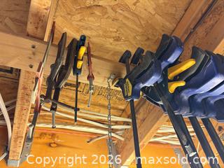 MaxSold Auction: Assorted Woodworking Clamps - Hamilton (Ontario, Canada) PARTNER MANAGED Estate Sale Online Auction - Crumlin Lane
