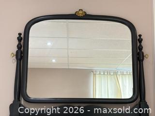 MaxSold Auction: Black Antique Dresser With Tilt Mirror - Hamilton (Ontario, Canada) PARTNER MANAGED Estate Sale Online Auction - Crumlin Lane