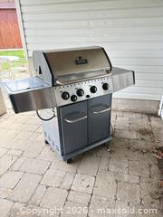 MaxSold Auction: Broil-Mate Stainless Steel Propane BBQ, Grill Accessories & Outdoor Side Table - Hamilton (Ontario, Canada) PARTNER MANAGED Estate Sale Online Auction - Crumlin Lane