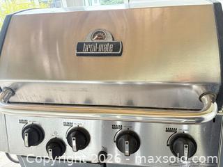 MaxSold Auction: Broil-Mate Stainless Steel Propane BBQ, Grill Accessories & Outdoor Side Table - Hamilton (Ontario, Canada) PARTNER MANAGED Estate Sale Online Auction - Crumlin Lane