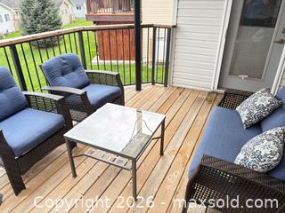 MaxSold Auction: Patio Furniture: Two (2) Chairs, Loveseat & Coffee Table - Hamilton (Ontario, Canada) PARTNER MANAGED Estate Sale Online Auction - Crumlin Lane