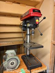 MaxSold Auction: Skil 3320-02 10-inch Benchtop Drill Press With Stand - Hamilton (Ontario, Canada) PARTNER MANAGED Estate Sale Online Auction - Crumlin Lane