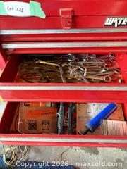 MaxSold Auction: Waterloo Shop Series 5-drawer Mobile Tool Box With Contents - Hamilton (Ontario, Canada) PARTNER MANAGED Estate Sale Online Auction - Crumlin Lane