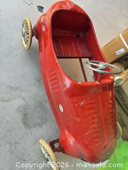 MaxSold Auction: Giordani Vintage Red Metal Pedal Car (Made in Italy) - Frisco (Texas, USA) PARTNER MANAGED Estate Sale Online Auction - Arrowhead Drive
