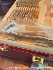 MaxSold Auction: Silver-Plated Ornate Baroque Floral Flatware & Serving Set - Frisco (Texas, USA) PARTNER MANAGED Estate Sale Online Auction - Arrowhead Drive