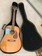 MaxSold Auction: Alvarez Regent 5212 Dreadnought Acoustic Guitar Natural - Redondo Beach (California, USA) PARTNER MANAGED Moving Online Auction - Clark Lane (CONDO)