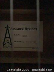 MaxSold Auction: Alvarez Regent 5212 Dreadnought Acoustic Guitar Natural - Redondo Beach (California, USA) PARTNER MANAGED Moving Online Auction - Clark Lane (CONDO)