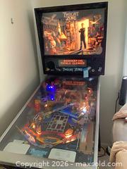 MaxSold Auction: Bally/Williams Twilight Zone Pinball Machine - Redondo Beach (California, USA) PARTNER MANAGED Moving Online Auction - Clark Lane (CONDO)