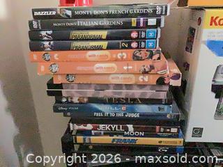 MaxSold Auction: DVD & Blu-ray Movie/TV Box Set Lot (40+ Discs) - Redondo Beach (California, USA) PARTNER MANAGED Moving Online Auction - Clark Lane (CONDO)