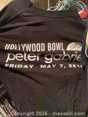 MaxSold Auction: Multiple Band T-Shirts – Peter Gabriel, Depeche Mode, Roger Waters - Redondo Beach (California, USA) PARTNER MANAGED Moving Online Auction - Clark Lane (CONDO)