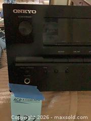 MaxSold Auction: Onkyo 7.1-Channel AV Receiver with Bluetooth & HDMI - Redondo Beach (California, USA) PARTNER MANAGED Moving Online Auction - Clark Lane (CONDO)