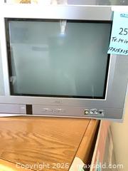 MaxSold Auction: Toshiba 14-inch CRT TV, Gray/Silver, Composite Inputs - Redondo Beach (California, USA) PARTNER MANAGED Moving Online Auction - Clark Lane (CONDO)
