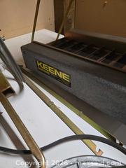 MaxSold Auction: Keene Gold Shaker Sluice Feeder with Motor & Mounting Frame - Port Orchard (Washington, USA) SELLER MANAGED Downsizing Online Auction - Southwest Pine (STORAGE)
