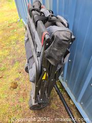 MaxSold Auction: Mac Sports Folding Wagon, Gray/Black with Red Trim, 300 lb Capacity - Port Orchard (Washington, USA) SELLER MANAGED Downsizing Online Auction - Southwest Pine (STORAGE)