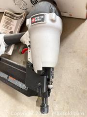 MaxSold Auction: Porter-Cable FR350B Framing Nailer (Pneumatic) - Port Orchard (Washington, USA) SELLER MANAGED Downsizing Online Auction - Southwest Pine (STORAGE)