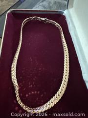MaxSold Auction: vintage flat Cuban  14K yellow gold. - Toronto (Ontario, Canada) PARTNER MANAGED Estate Sale Online Auction - Scarboro Avenue