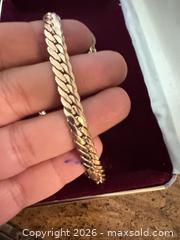 MaxSold Auction: vintage flat Cuban  14K yellow gold. - Toronto (Ontario, Canada) PARTNER MANAGED Estate Sale Online Auction - Scarboro Avenue