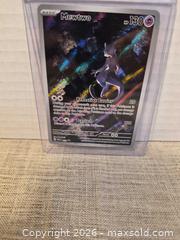 MaxSold Auction: Mewtwo Pokémon Trading Card — Secret Rare Rainbow Holo (English) - Toronto (Ontario, Canada) SELLER MANAGED Downsizing Online Auction -  Rutland Street