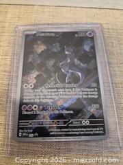 MaxSold Auction: Mewtwo Pokémon Trading Card — Secret Rare Rainbow Holo (English) - Toronto (Ontario, Canada) SELLER MANAGED Downsizing Online Auction -  Rutland Street