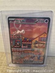 MaxSold Auction: Pokémon Trading Card Mew ex (English, promotional/special art) - Toronto (Ontario, Canada) SELLER MANAGED Downsizing Online Auction -  Rutland Street