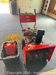MaxSold Auction: MTD 8 HP Tecumseh Gas Snowblower B - Richmond Hill (Ontario, Canada) Moving Online Auction - White Lodge Cresent