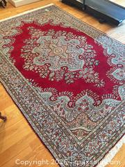 MaxSold Auction: Persian/Oriental Wool Area Rug D - Richmond Hill (Ontario, Canada) Moving Online Auction - White Lodge Cresent