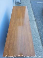 MaxSold Auction: Mid-Century Modern Wood Veneer Dresser Sideboard, Walnut Tone - Campbell (California, USA) PARTNER MANAGED Estate Sale Online Auction - Dell Avenue