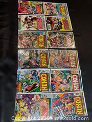 MaxSold Auction: Huge Conan the Barbarian Comic Book Collection – Marvel Bronze & Copper Age Lot - Hamilton (Ontario, Canada) SELLER MANAGED Reseller Online Auction - Mcdonald Court