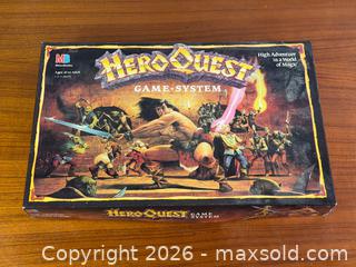 MaxSold Auction: HeroQuest Complete Game Milton Bradley Great Condition - 1989  - Hamilton (Ontario, Canada) SELLER MANAGED Estate Sale Online Auction - Gertrude Street