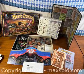 MaxSold Auction: HeroQuest Complete Game Milton Bradley Great Condition - 1989  - Hamilton (Ontario, Canada) SELLER MANAGED Estate Sale Online Auction - Gertrude Street