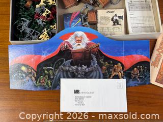 MaxSold Auction: HeroQuest Complete Game Milton Bradley Great Condition - 1989  - Hamilton (Ontario, Canada) SELLER MANAGED Estate Sale Online Auction - Gertrude Street
