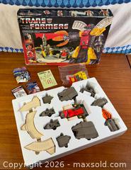 MaxSold Auction: Vintage 1985 Transformers Omega Supreme Autobot Defense Base - Complete in Box  - Hamilton (Ontario, Canada) SELLER MANAGED Estate Sale Online Auction - Gertrude Street