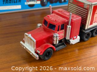MaxSold Auction: Vintage Coca-Cola Jumbo Trailer Truck Toy w/ Box (TPS Japan) - Hamilton (Ontario, Canada) SELLER MANAGED Estate Sale Online Auction - Gertrude Street