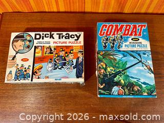 MaxSold Auction: Vintage Puzzles Dick Tracy and Combat - Hamilton (Ontario, Canada) SELLER MANAGED Estate Sale Online Auction - Gertrude Street