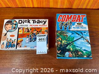 MaxSold Auction: Vintage Puzzles Dick Tracy and Combat - Hamilton (Ontario, Canada) SELLER MANAGED Estate Sale Online Auction - Gertrude Street