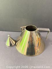 MaxSold Auction: Alessi Designer Italian Tea Pot   - Toronto (Ontario, Canada) SELLER MANAGED Downsizing Online Auction - Birchmount Road (STORAGE)