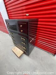 MaxSold Auction: Black Lacquer Chinoiserie Solid Wood Dresser with Brass Pulls - North York (Ontario, Canada) SELLER MANAGED Downsizing Online Auction -  Bridgeland Avenue