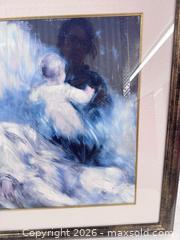 MaxSold Auction: Framed Impressionist Art Print After Renoir – Woman with Pink Parasol & Child – approx. 28 - North York (Ontario, Canada) SELLER MANAGED Downsizing Online Auction -  Bridgeland Avenue