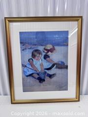 MaxSold Auction: Framed Mary Cassatt Children at the Beach Reproduction Print - North York (Ontario, Canada) SELLER MANAGED Downsizing Online Auction -  Bridgeland Avenue