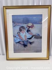 MaxSold Auction: Framed Mary Cassatt Children at the Beach Reproduction Print - North York (Ontario, Canada) SELLER MANAGED Downsizing Online Auction -  Bridgeland Avenue