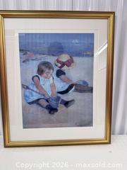 MaxSold Auction: Framed Mary Cassatt Children at the Beach Reproduction Print - North York (Ontario, Canada) SELLER MANAGED Downsizing Online Auction -  Bridgeland Avenue